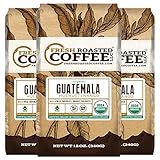 Organic Guatemala Huehuetenango Fair Trade Coffee, Whole Bean, Fresh Roasted Coffee LLC (Pack of 3)
