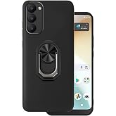 DAMONDY for Vortex JK68 Case Compatible for Vortex JK68 Phone Case Cover 360 Ring Shockproof Soft TPU Rubber Slim with Kickstand [Magnetic Car Mount] Protective -Black