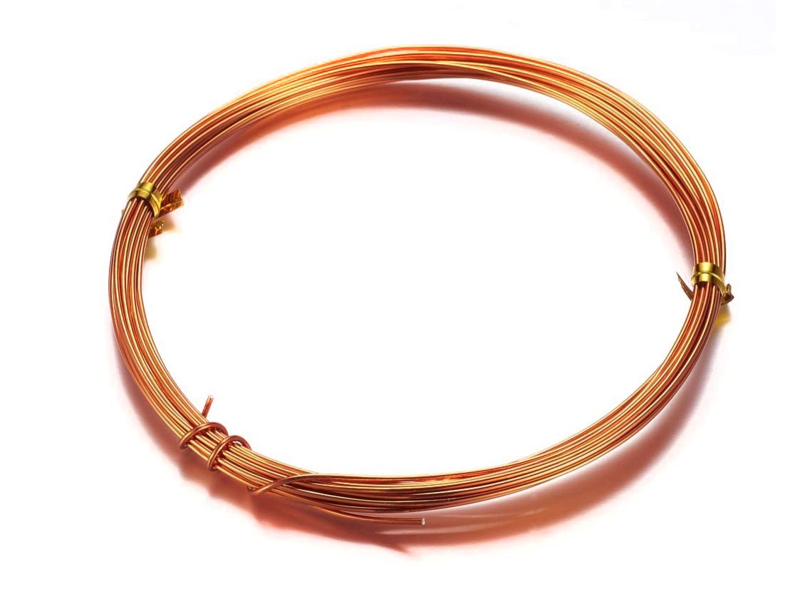 Sescha Aluminium Wire / Craft Wire 2 mm 5 Metres Orange