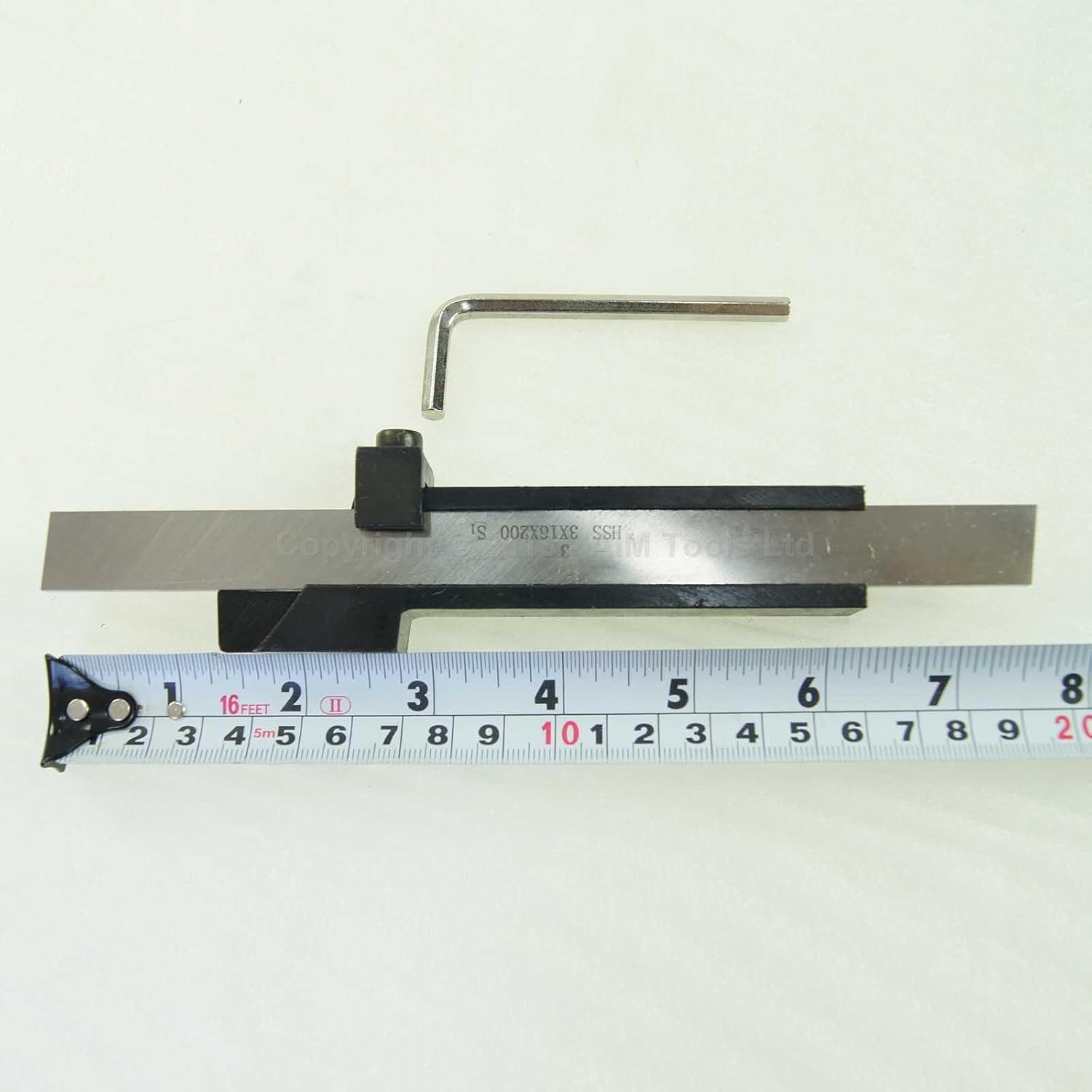 KATSU Mini Lathe Parting Tool Cut Off Holder with 5PCs HSS Blades 3x6x200mm for CNC Milling Cutting Semi-Finishing and Finishing Machining 11110533 - Image 4