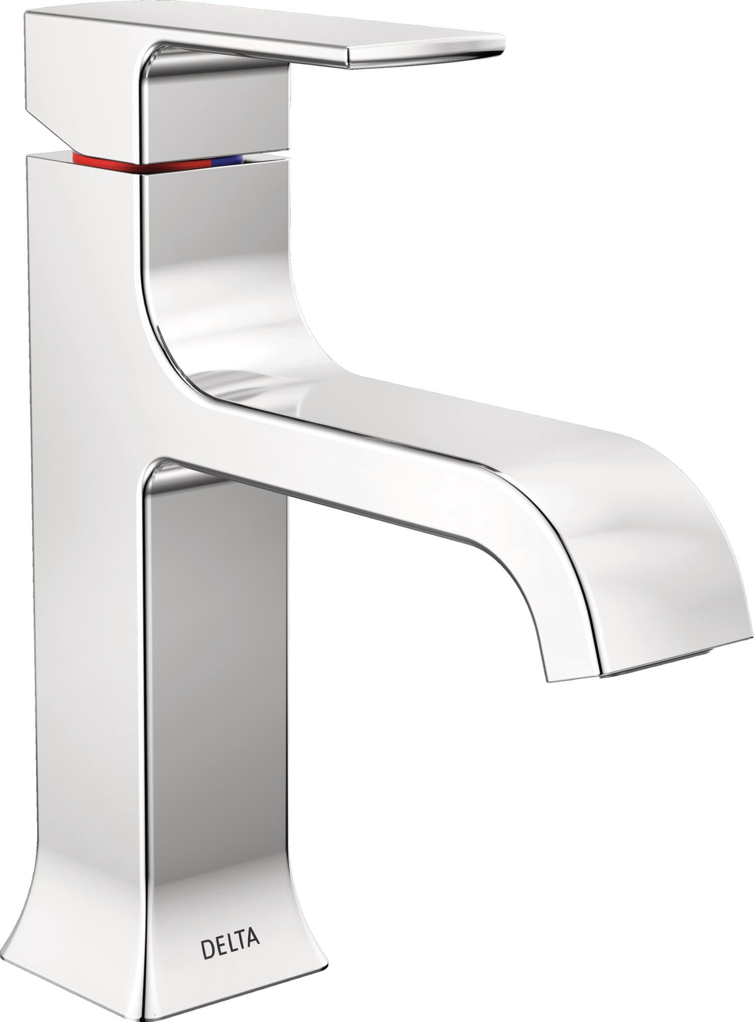 Photo 1 of ***FOR PARTS*Delta Velum Chrome Bathroom Faucet 1 Hole, Single Hole Bathroom Sink Faucet for Vanity, Metal Push-Pop Drain Assembly, Chrome 539-MPU-DST