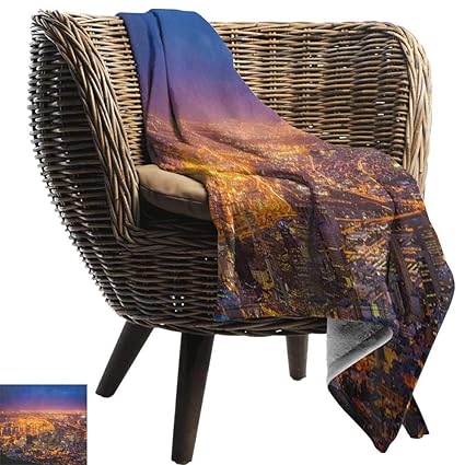 Amazon Com Josepsh City Lightweight Blanket Cape Town Panorama At