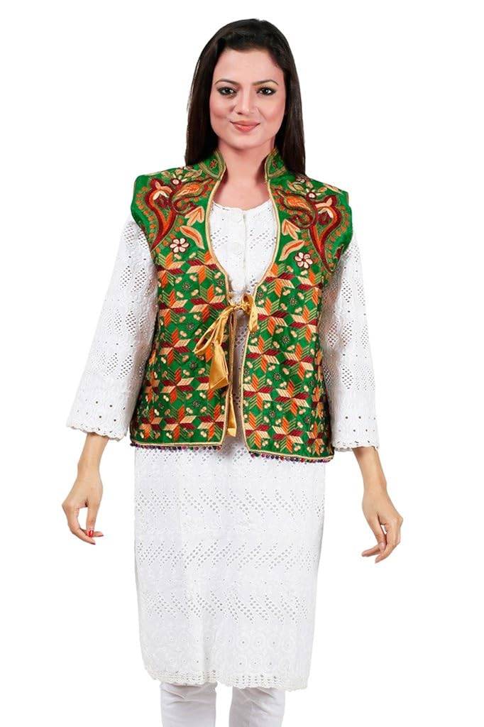 phulkari short jackets