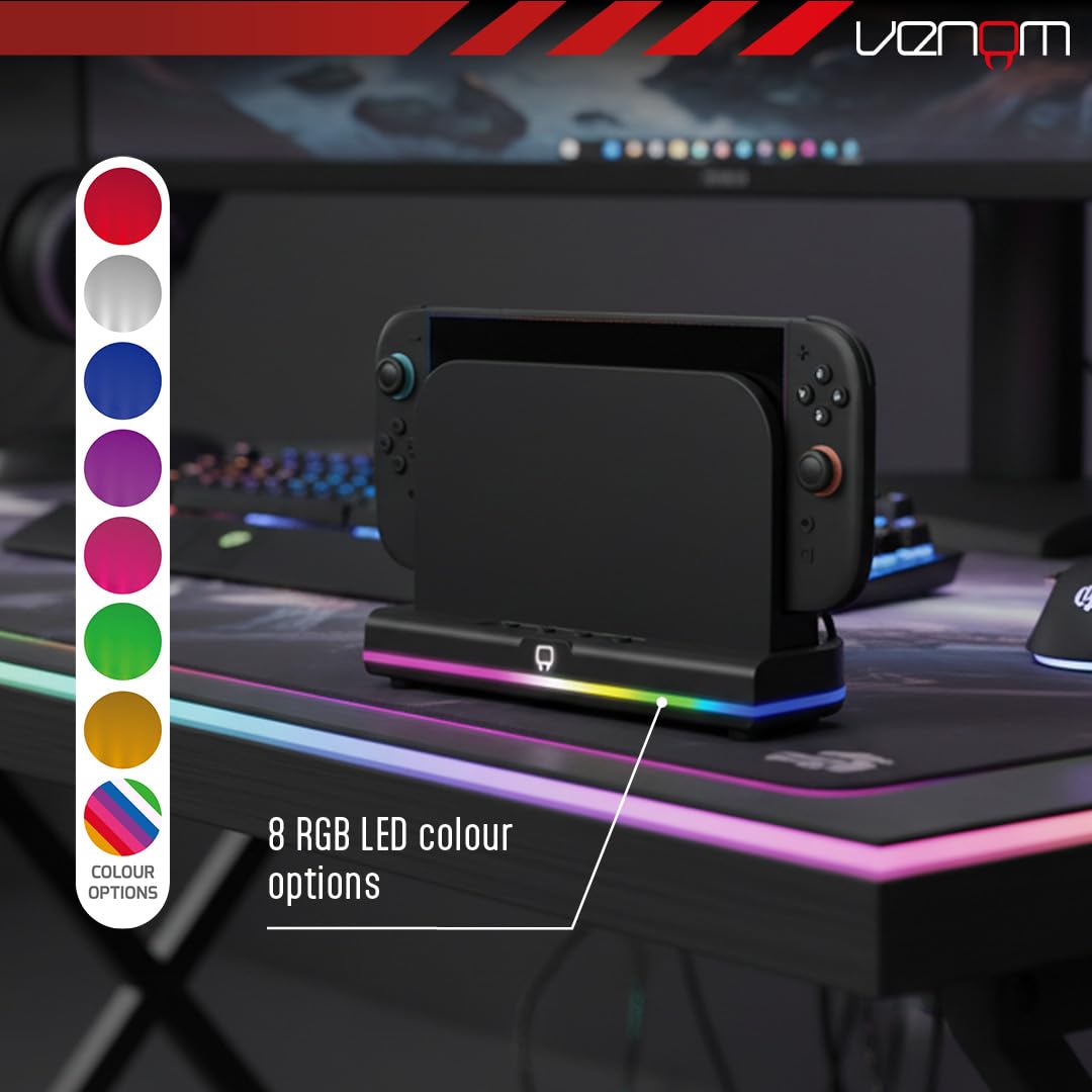 Venom LED-Kühlständer für Nintendo Switch 2 3