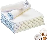 Lanjue 10Pcs Muslin Face Cloths 30x30 cm Reusable Makeup Remover Towels view 1