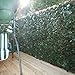 Windscreen4less Artificial Expandable Ivy Leaf Faux Leaves Privacy Fence Screen for Outdoor Indoor Backyard Patio Balcony (Double Sided Leaves, 1 Pack)