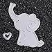 Bottone Metal Cutting Dies Stencil Template Mould for DIY Scrapbook Album Paper Card Craft Decoration New(Elephant Baby)