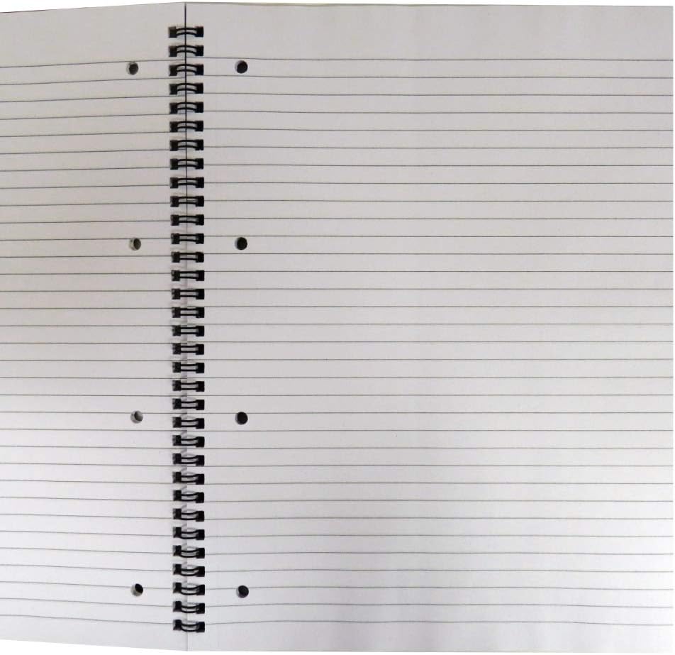 Nu Notebooks - Office Range - A4 Wire bound Notebook - Stationery Notebooks - Gloss Card Notebook - Writing Pad - 50 Pages ,White - Image 5