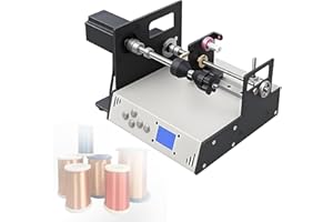 Automatic Coil Winding Machine, Programmable with LCD Screen | Speed 120-900 RPM | for Transformers, Motors, Inductors & Sole