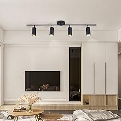BOKT Matte Black Track Ceiling Light Modern