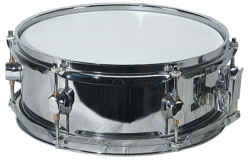 PURE GEWA Snare Drum Classic Steel 12x4.5" chrome-plated steel