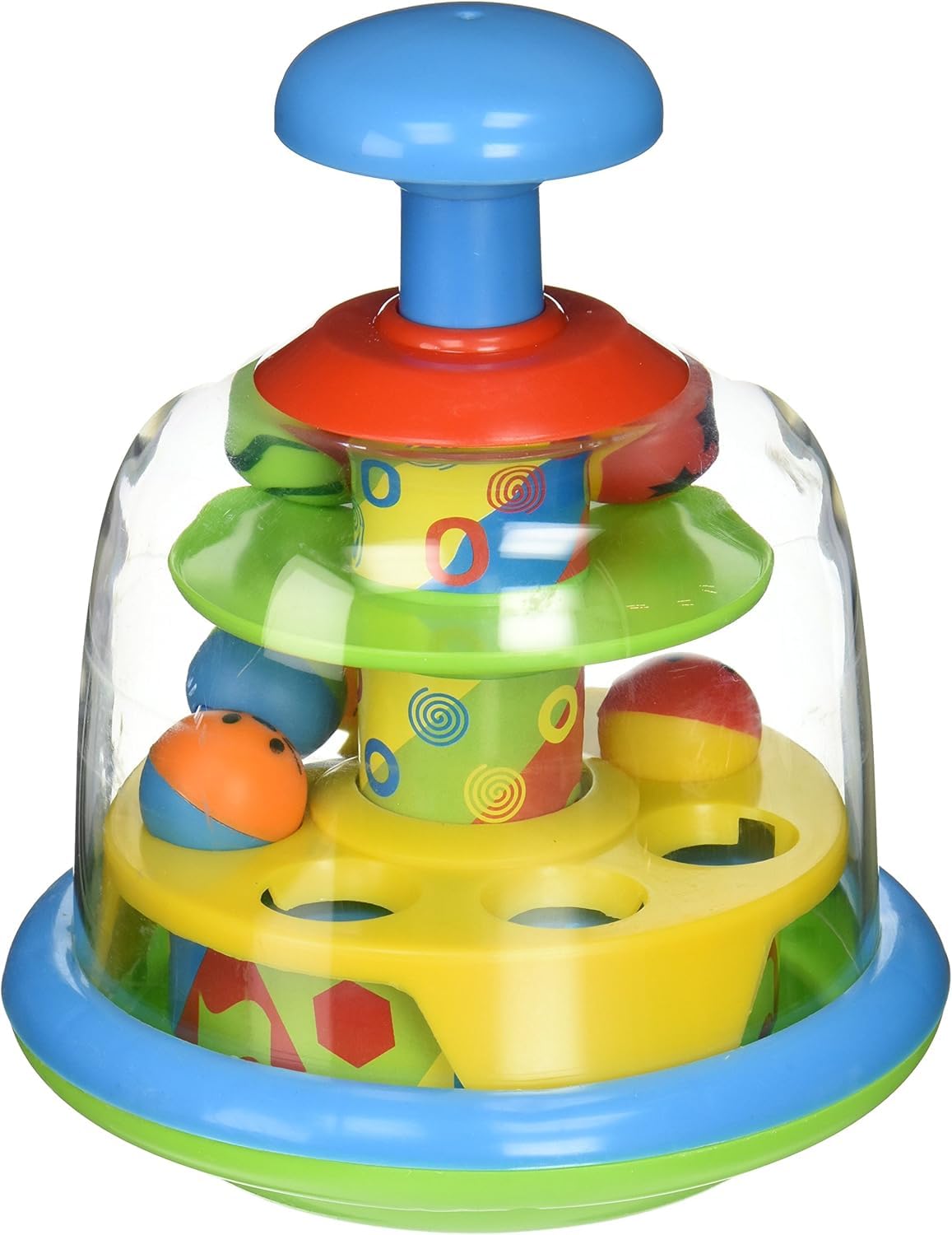Spinning Popping Pals Spinner Baby Toy - Suitable From 6 Months +