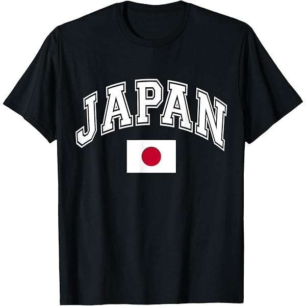 Amazon.com: Japan Japanese Flag T-Shirt : Clothing, Shoes & Jewelry