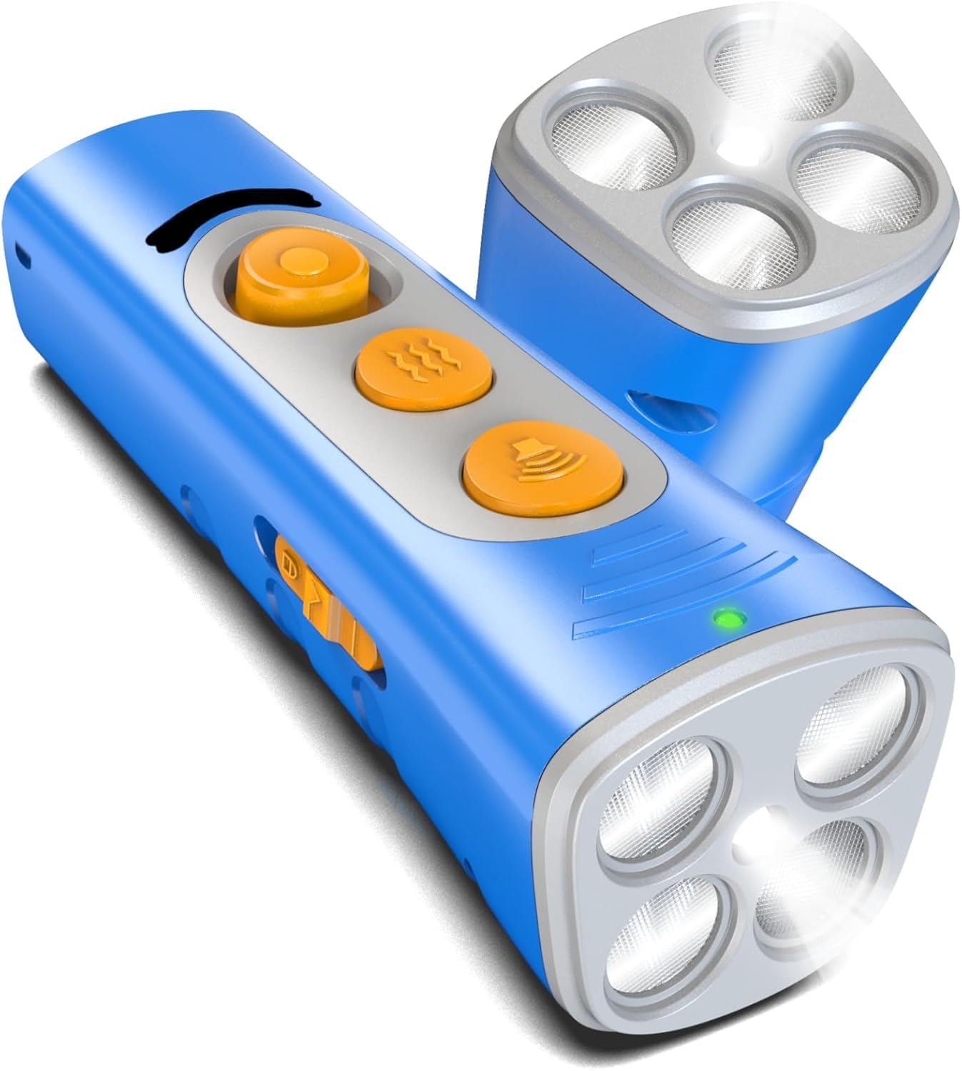 Photo 1 of MODUS 2024New Anti Barking Device, 4X Ultrasonic Emitters Dog Bark Deterrent Device, Rechargeable Dog Barking Control Devices with 50ft Range Dog Training Tool, Alternative to Dog Shock Collar (Blue)