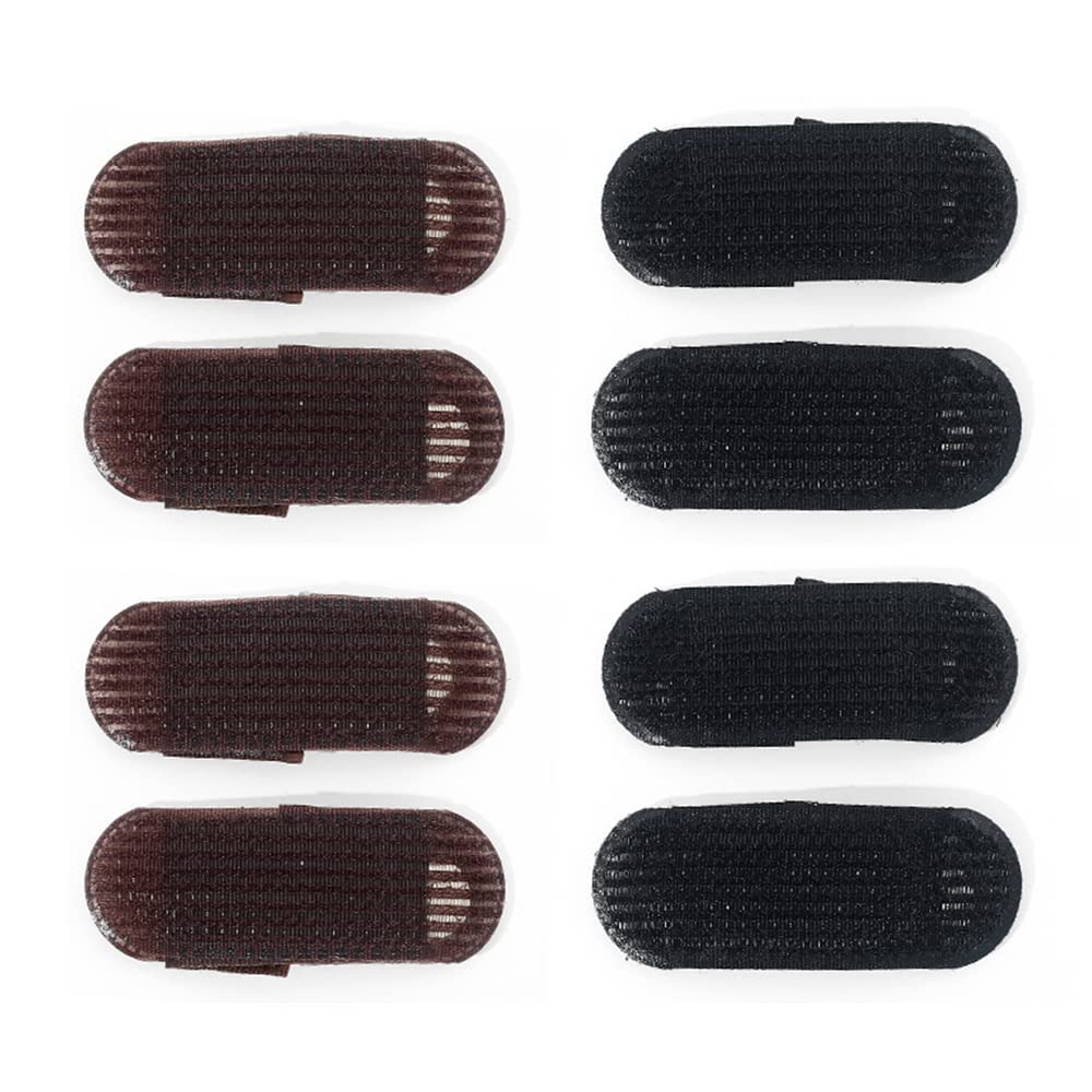 Luoyuanjia 8 PCS Hair Base Clip Fluffy Hair Head Cushion Hair Insert Pads Volume Bump Clip Bump It Up Hair Pad Accessories for Women Girls