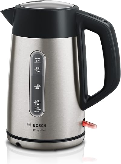 Bosch DesignLine Plus 1.7 L Cordless Kettle 3000 W Stainless