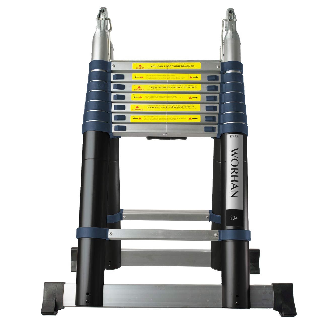 WORHAN® 5m (16' 4'') Double Telescopic Foldable Extendable Multipurpose