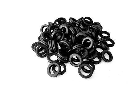 Lot Of 50 Rubber Grommets 3 4 Id 1 16 Groove Width Fits 7 8 Panel Hole Amazon Com Industrial Scientific