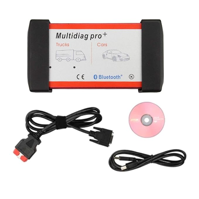 SaraHew74 Diagnose-OBD-Diagnosescanner-Full Set-Diagnoseausrüstung des Fachmann-passenden Multidiag Pro + Diagnosewerkzeug-OB