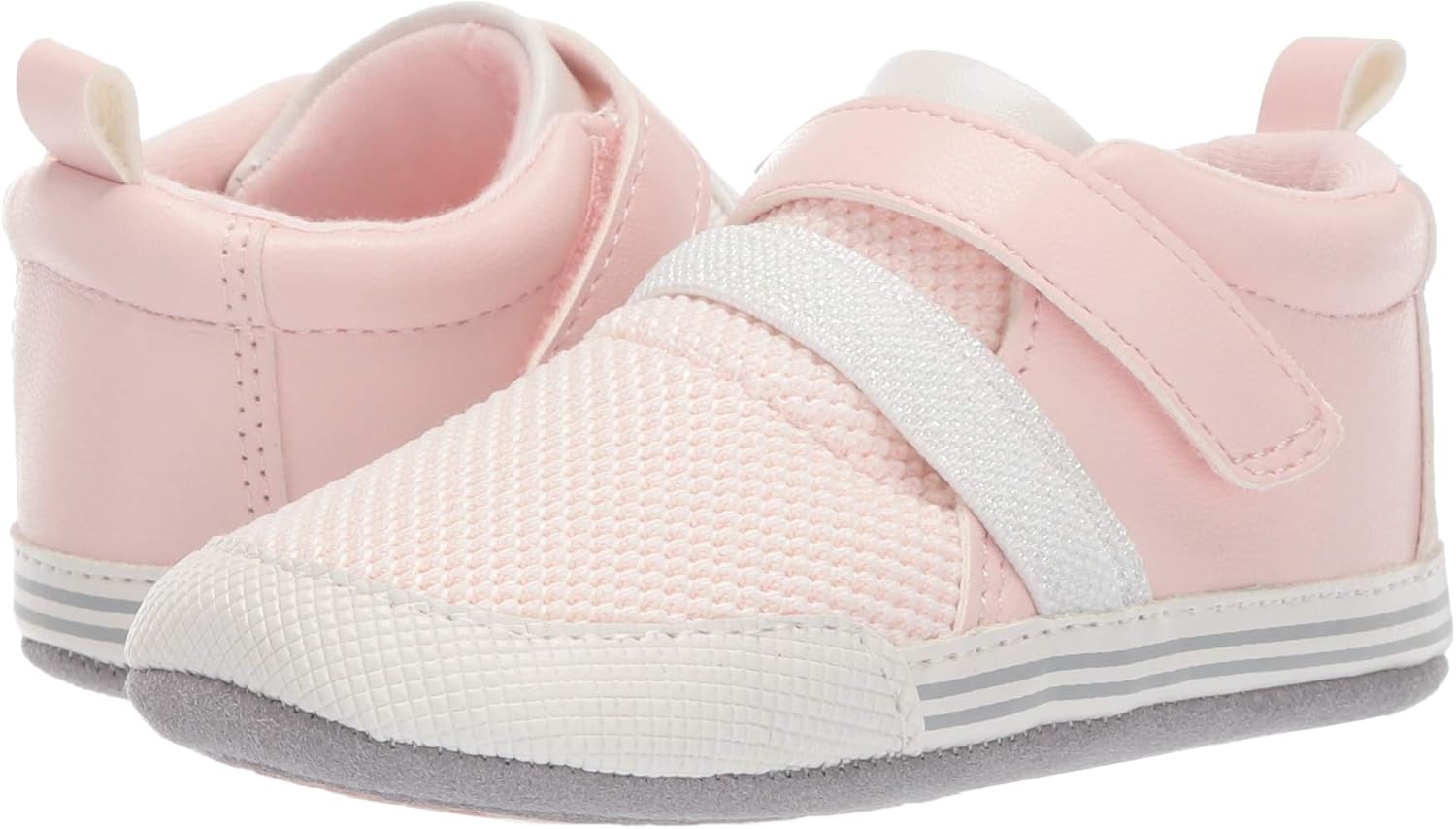  | Ro + Me by Robeez Kids' Jill Athletic Sneaker Crib Shoe | Sneakers