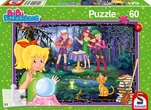 Schmidt Spiele 56398 Bibi Blocksberg, Voll verhext, 60 Teile Kinderpuzzle