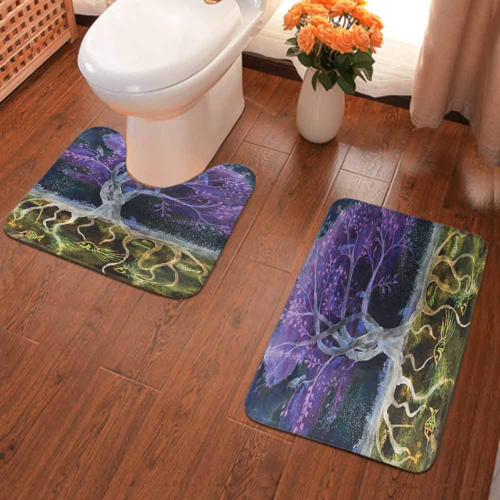 Alfombrilla de baño antideslizante supersuave con espuma viscoelástica