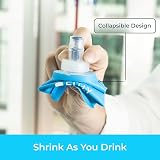 FITLY Soft Water Bottle, Collapsible Flask for Running, Hiking, Cycling view 4
