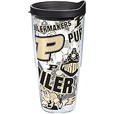 Tervis Made in USA Double Walled Purdue University Boilermakers Insulated Tumbler Cup Keeps Drinks Cold & Hot, 24oz, All Over