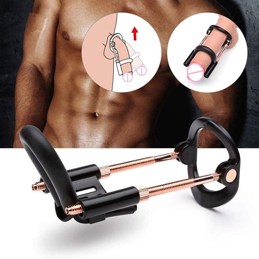 GeShanNe 2019 Latest 2.0 Pro Male Extender Stretcher Pe~n~is Enlargement Enhancer Pump Girth System Training Sleeve Black