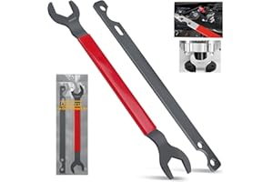 Fan Clutch Wrench Set,32mm & 36mm Clutch Fan Tool Wrench,Water Pump Pulley Holder Removal Tool for BMW, Ford, GM, Dodge,Chevr