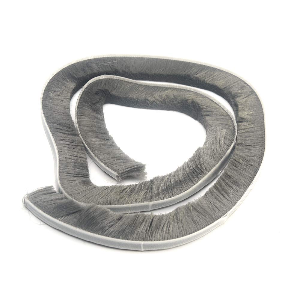 Self-Adhesive Weatherstrip Insulation Doors and Windows Draught Excluder Seal Strip Soundproofing Collision Avoidance Weather Stripping Sealing