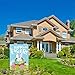 PTFNY Happy Easter Day Garden House Flags Double Sided 12 x 18 Inch Easter Yard Flag Bunny Rabbit Cute Egg Decorative Outdoor Yard & Home Decorations