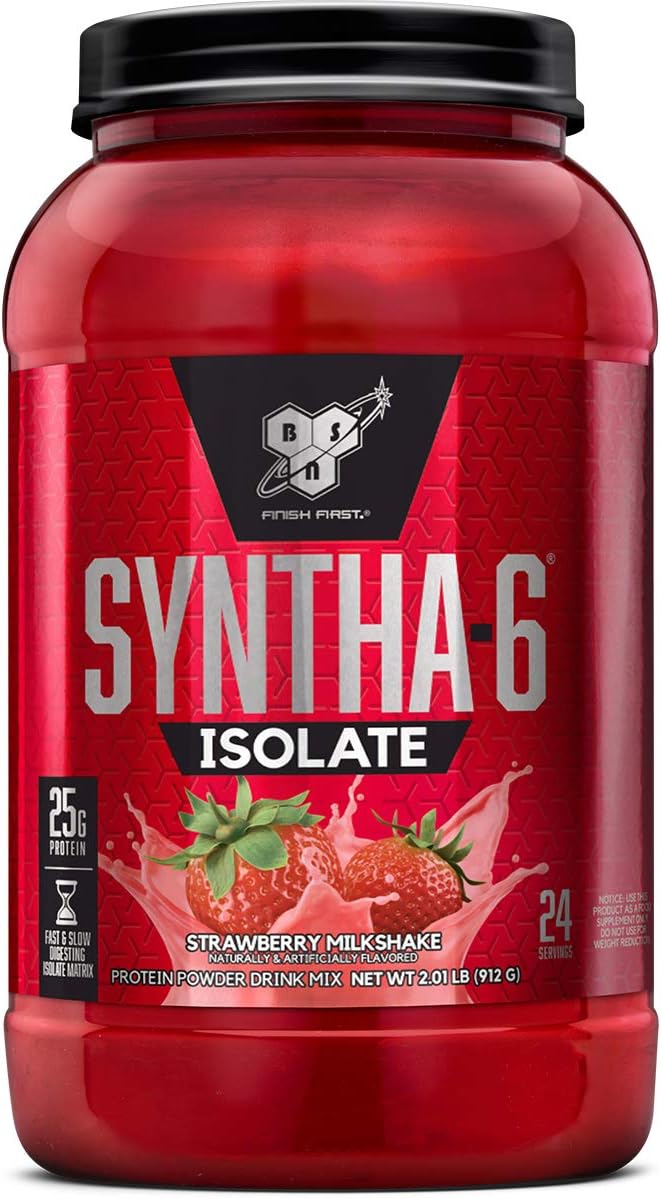 BSN SYNTHA6 Isolate Protein Powder, Whey Protein Isolate