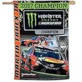 Martin Truex Jr. 2017 NASCAR Champion House Flag and Banner