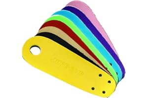 Sure-Grip Leather Roller Skate Toe Guards - Durable Protection & Universal Fit - Comes in Options - Ideal for Skating Maintenance & Personalization - Easy Installation - Sold in Pairs