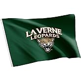 Desert Cactus University of La Verne ULV Flag - 3 x 5 Feet Leopards Banner, Indoor/Outdoor Durable Fabric, 100% Polyester Design (Style 1)