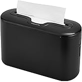 Multifold Paper Towel Dispenser Countertop, Commercial Hand Towel Dispenser for Bathroom Kitchen Home, Trifold/C Fold/Z Fold Napkin Dispenser, Abs Plastic - Non-Slip, Black