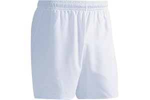 Just 4 Kicks Boy's Soccer Shorts, Black, White and Royal Blue Youth Sizes Training Soccer Shorts
