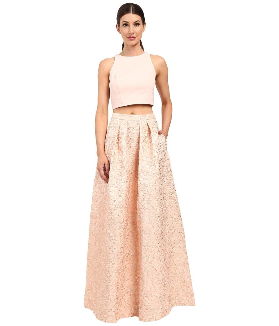 ball gown skirt and top