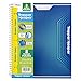Mead Trapper Keeper Snapper Trapper 8-Pocket Portfolio, 9.5 x 11.88 x .25 Inches, Blue (72676)