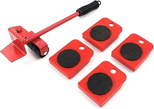 MTMTOOL Heavy Duty Furniture Roller Move Tools Furniture Lifter with 4Pcs Furniture Slider - Furniture Appliance Moving & Lifting System
