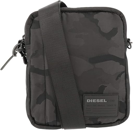 Amazon ディーゼル ショルダーバッグ ディスカバーミー メンズ T8013 Black ショルダーバッグ