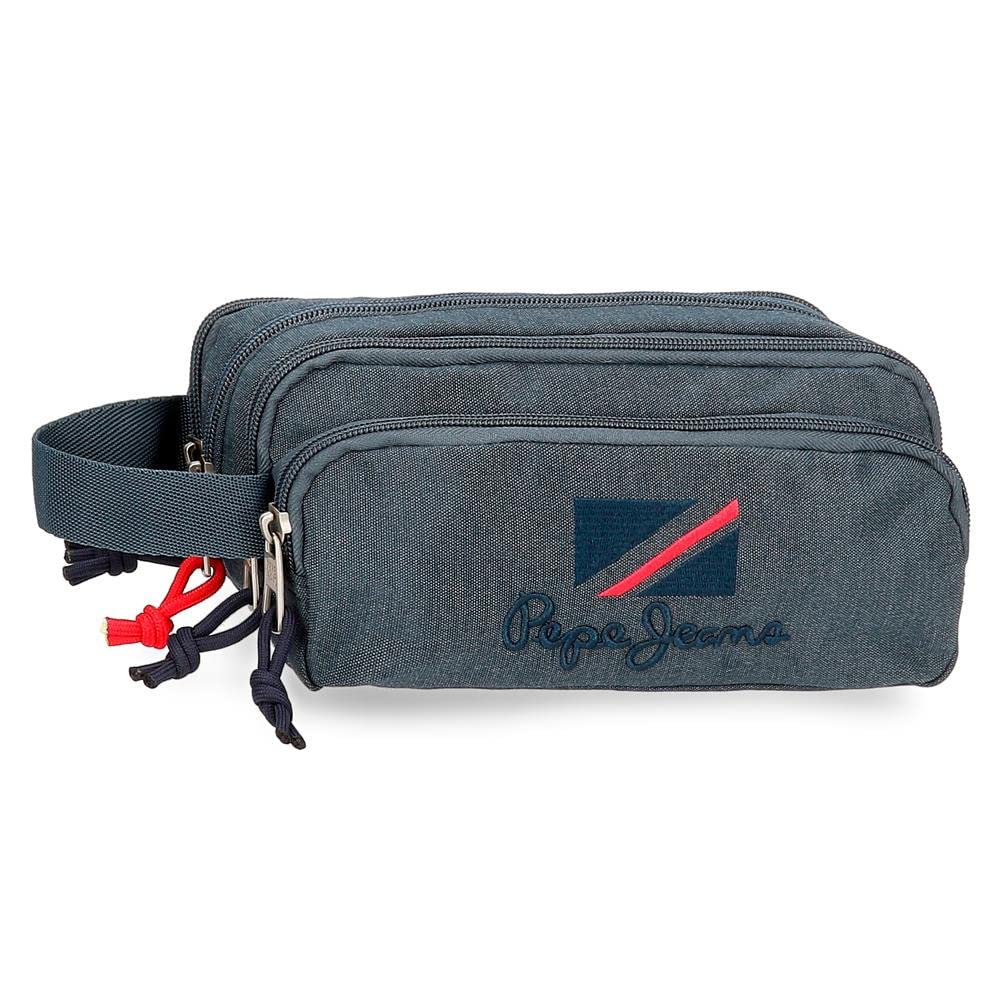 Pepe Jeans Kay Blue Case 22x10x9 cms Polyester