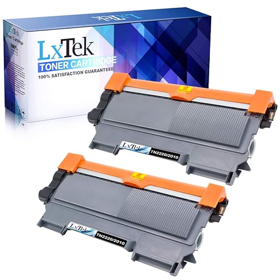 LxTek 2 Toner Kompatibel zu TN2220 TN-2220 TN2010 TN-2010 für Brother HL-2130 MFC-7360N DCP-7055 HL-2240 HL-2240D HL-2250DN H