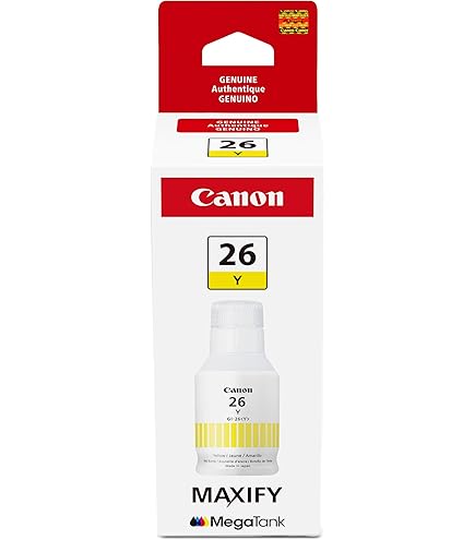 Amazon.com: Canon GI-26 Genuine Pigment Magenta Ink Bottle