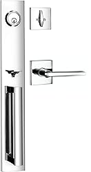 Berlin Modisch Full Escutcheon HandleSet Front Door