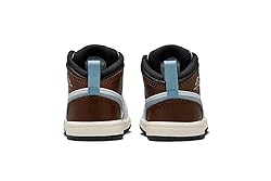 NIKE Toddler Jordan 1 Mid SE White/Blue