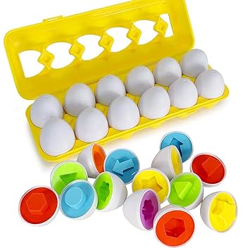 matching eggs toy