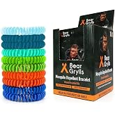 Bear Grylls Mosquito Repellent Coil Bracelets | DEET-Free | 10 Pack