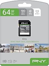 PNY Elite 64GB SDXC Class 10 UHS I U1 100MB/s storage card view 9